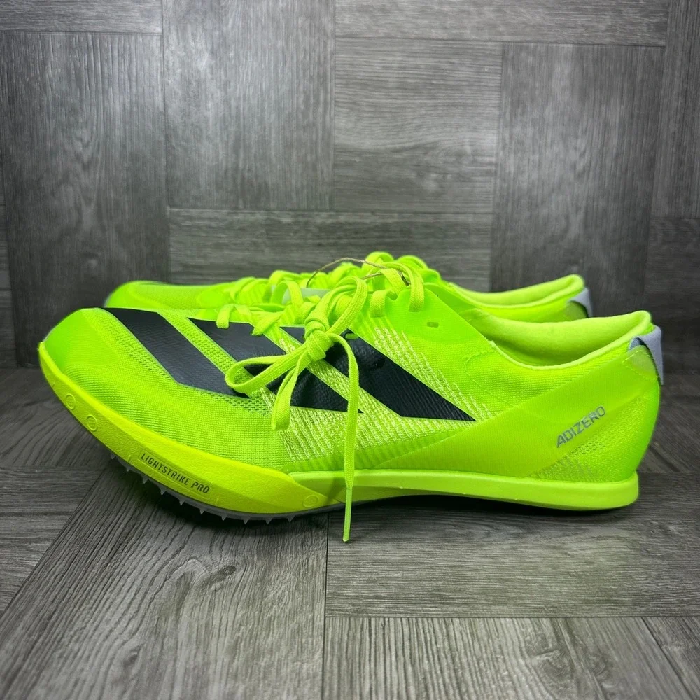 Adidas Adizero Finesse Men's 9.5 Solar Yellow Black Track Spikes NEW IG2018